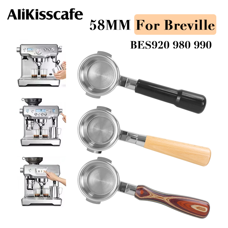 Quality Coffee Equipment - Portafiltro senza fondo da 58MM per