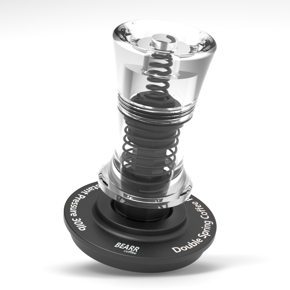 Coffee Equipment Kit - BEARR Coffee Tamper 30Ib con Base
