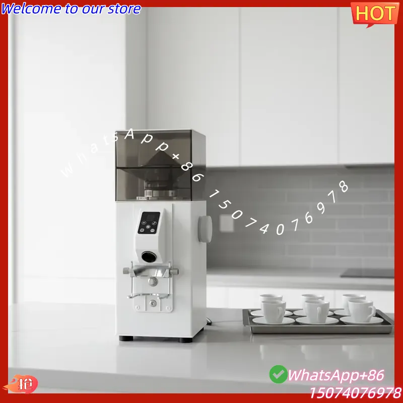 Coffee Grinder Burr Flat - Macinacaffè Elettrico 2026 con Macine Piatte