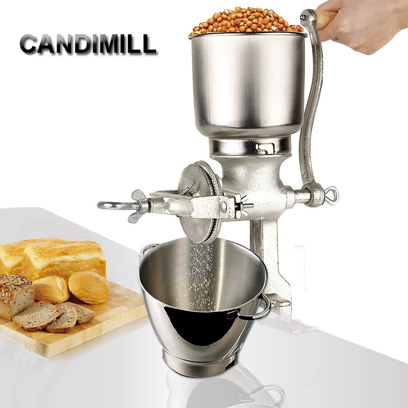 Coffee Grinder Burr Flat - CANDIMILL Rettificatrice manuale multifunzione piccola Macinacaffè