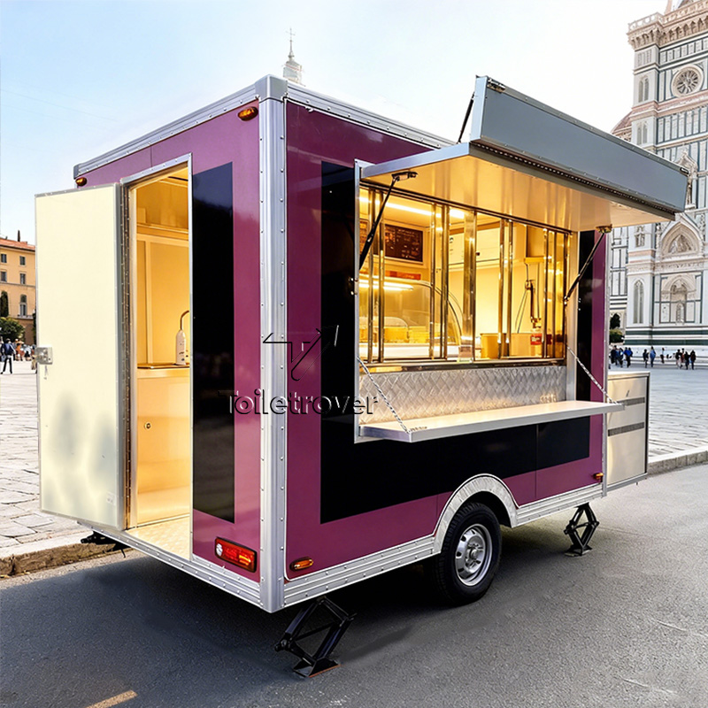 Coffee Equipment In China - Food Truck Mobile da Esterno Completamente