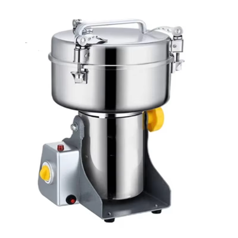 Coffee Grinder Burr Flat - Tritacarne elettrico in acciaio inossidabile 2500G