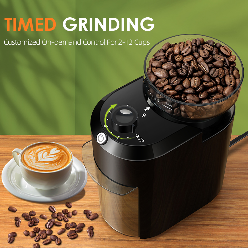 Wancle Macinacaffè Elettrico M - Coffee Grinder Burr Flat recensione e prezzo