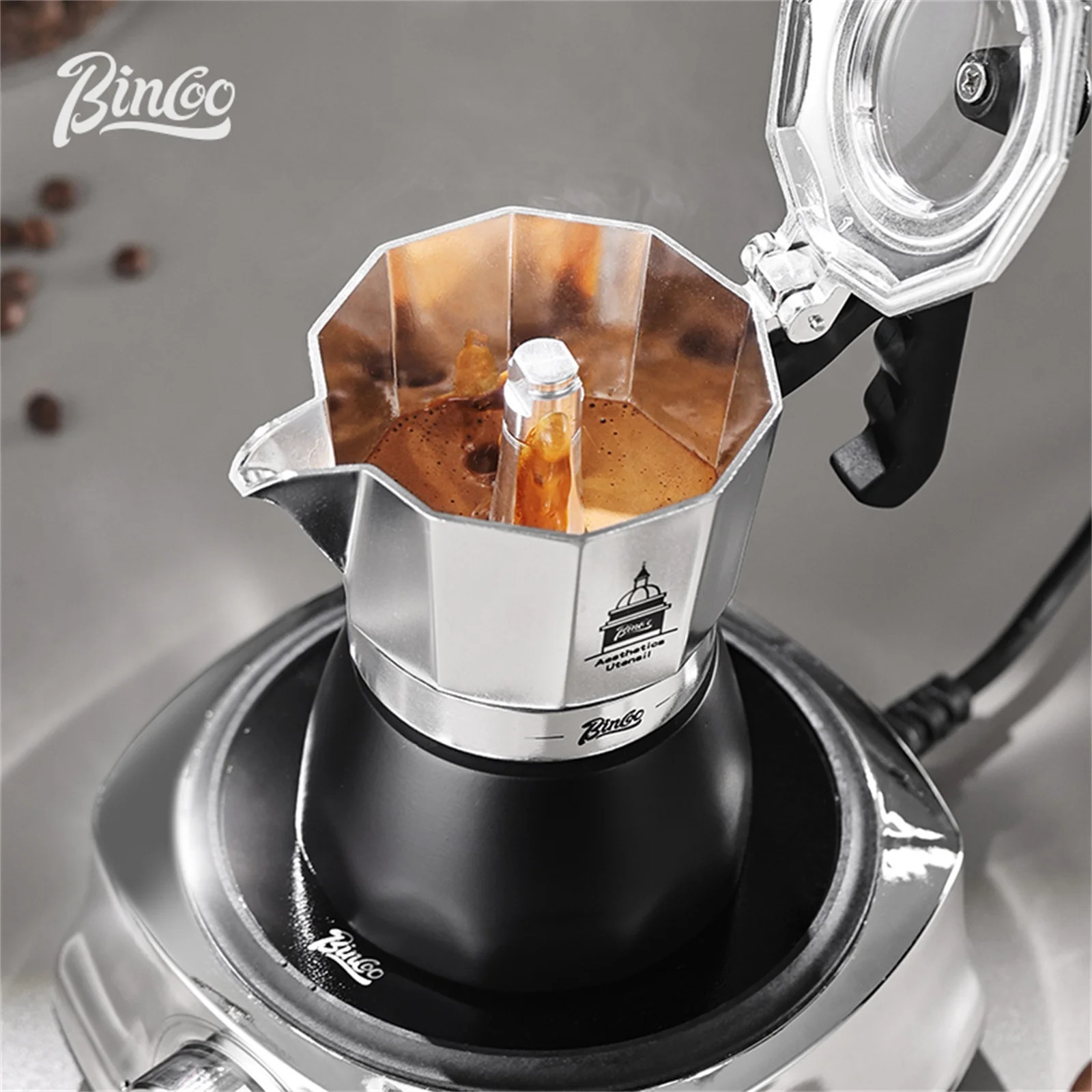 BINCOO Pentola Moka a Doppia V - Quality Coffee Equipment recensione e prezzo