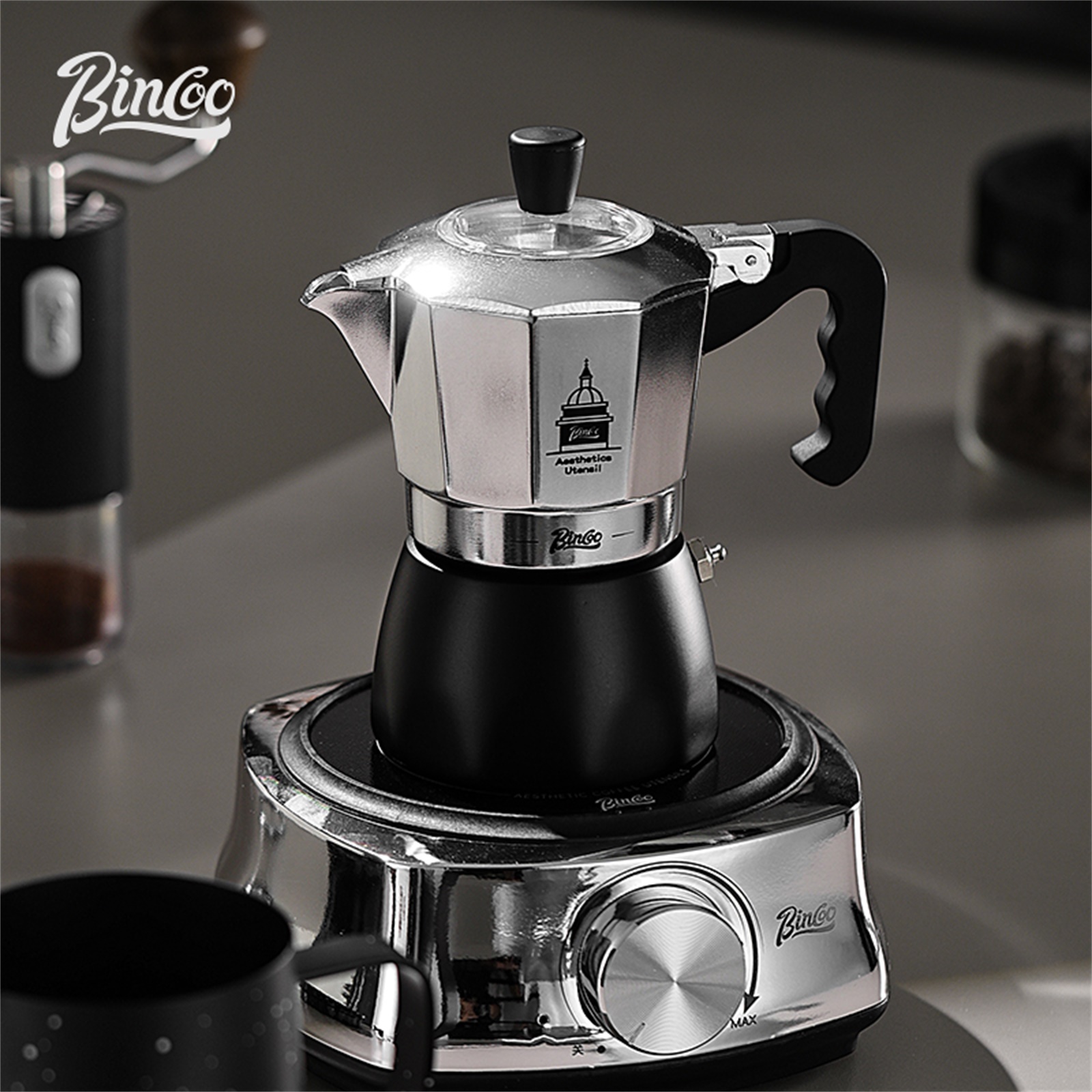 BINCOO Pentola Moka a Doppia V - Quality Coffee Equipment recensione e prezzo