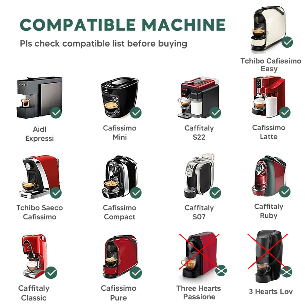 Per 3 Cuori Tchibo Cafissimo K - Quality Coffee Equipment recensione e prezzo
